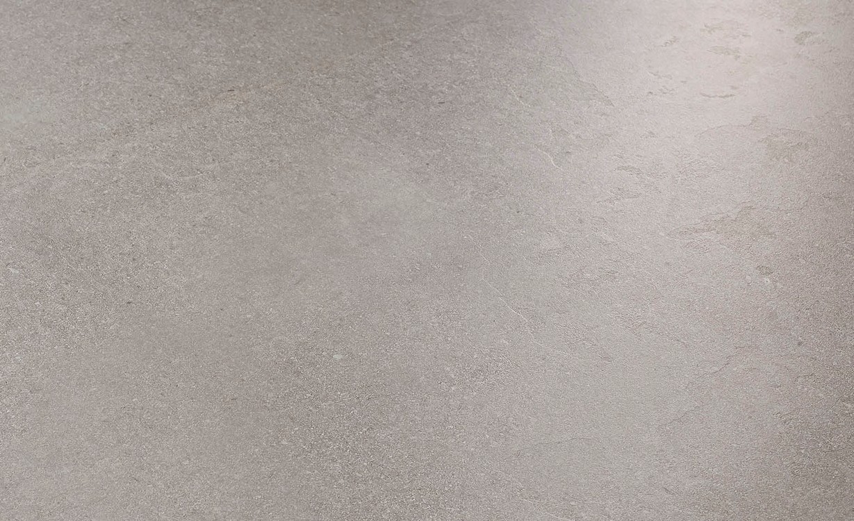Sol stratifié FACTORY Faus, aspect Béton gris minéral, dalle 60.10 x 118.30 cm