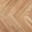 Sol stratifié POINT HONGRIE Faus, aspect Marqueterie naturel, dalle 29.34 x 118.40 cm
