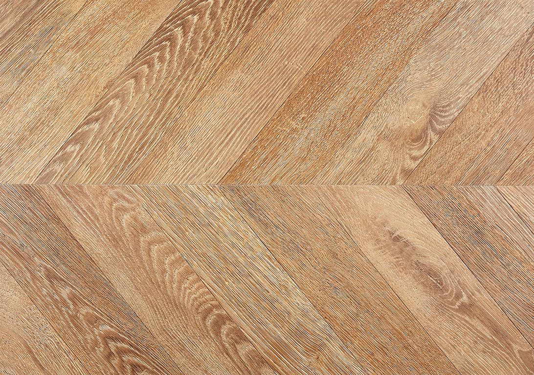 Sol stratifié POINT HONGRIE Faus, aspect Marqueterie naturel, dalle 29.34 x 118.40 cm