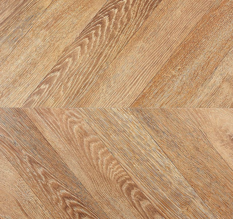 Sol stratifié POINT HONGRIE Faus, aspect Marqueterie naturel, dalle 29.34 x 118.40 cm