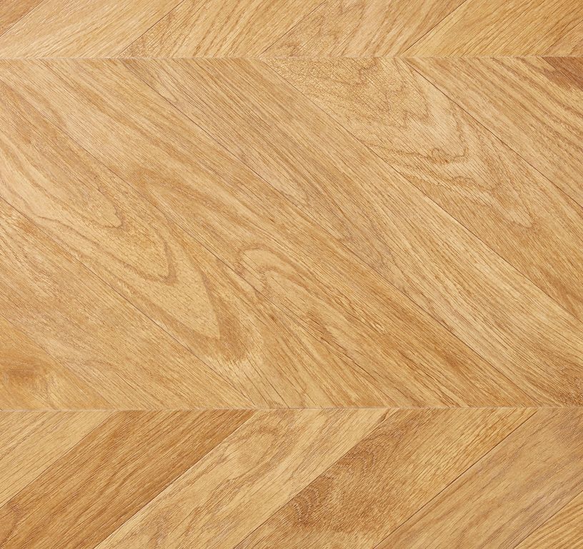 Sol stratifié POINT HONGRIE Faus, aspect Marqueterie miel, dalle 29.34 x 118.40 cm