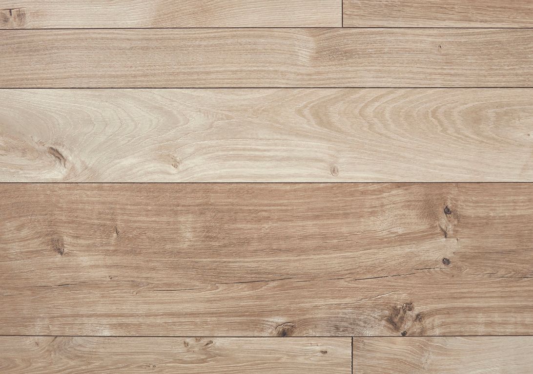 Sol stratifié NATURAL TOUCH 3 EN 1 , aspect Bois blond, lame 19.30 x 138.30 cm