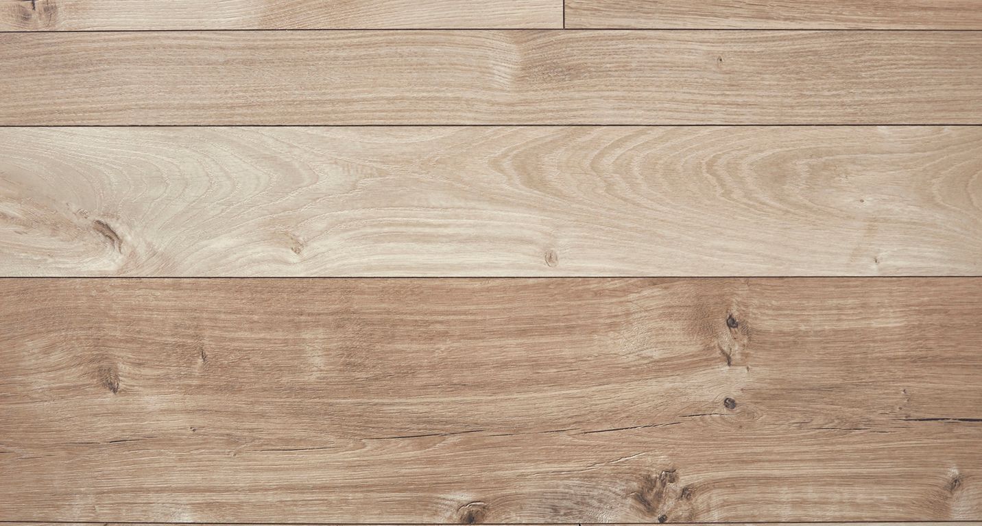 Sol stratifié NATURAL TOUCH 3 EN 1 , aspect Bois blond, lame 19.30 x 138.30 cm