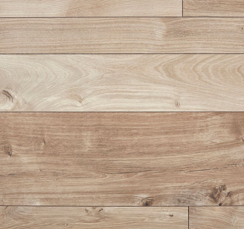 Sol stratifié NATURAL TOUCH 3 EN 1 , aspect Bois blond, lame 19.30 x 138.30 cm