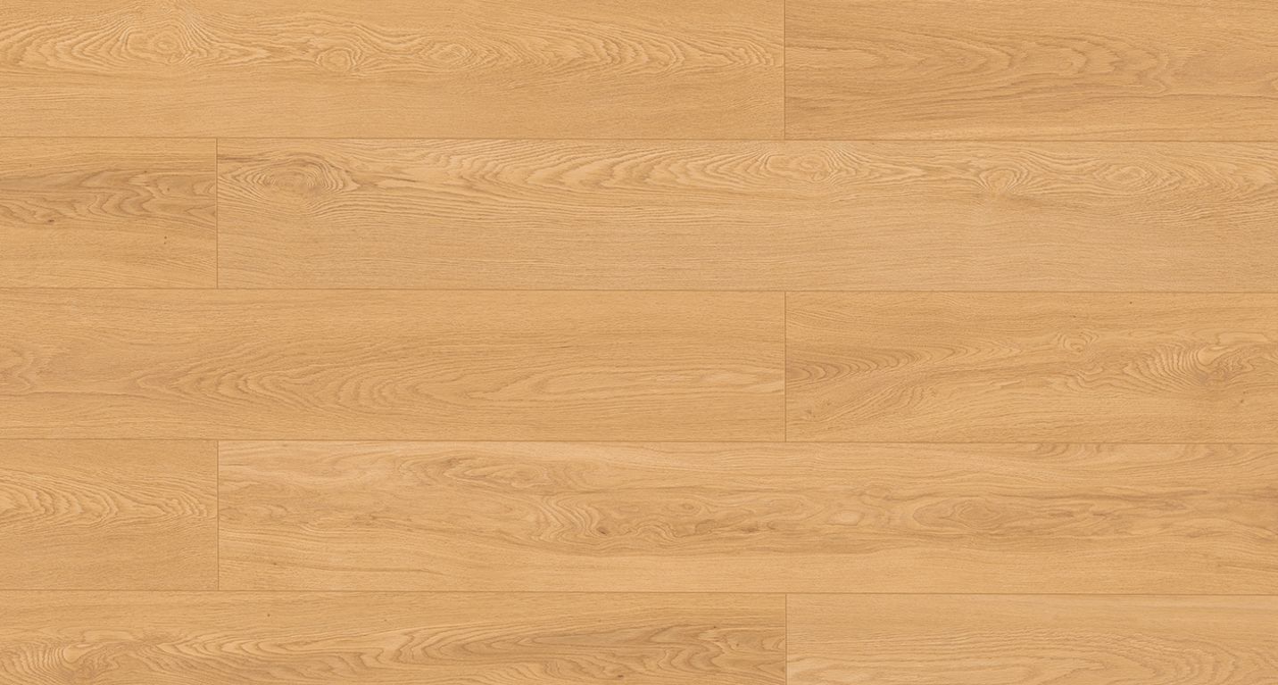 Sol stratifié EASYLIFE 8 MM HYDRO Easylife, aspect Bois chêne doré, lame 19.20 x 128.50 cm