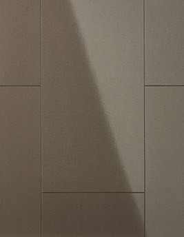 Sol stratifié METALLIC , aspect  gris titane, dalle 31.00 x 64.40 cm