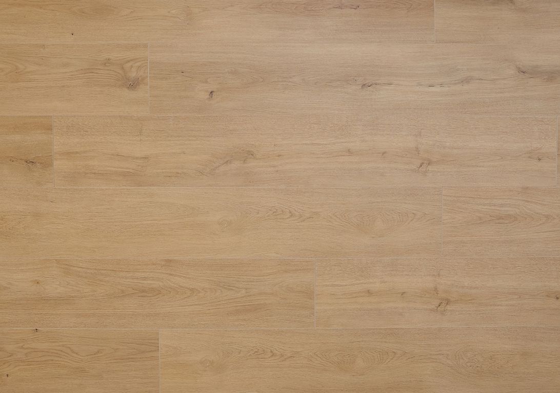 Sol stratifié ESSENTIEL 2 Easylife, aspect Bois chêne clair, lame 19.30 x 138.00 cm