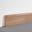 Plinthe  , Mdf, décor Bois chêne nature, h.7.80 x L. 220.00 cm