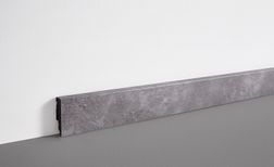 Plinthe  , PVC, décor Béton béton, h.5.00 x L. 240.00 cm