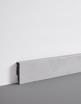 Plinthe  , PVC, décor Béton béton clair, h.5.00 x L. 240.00 cm