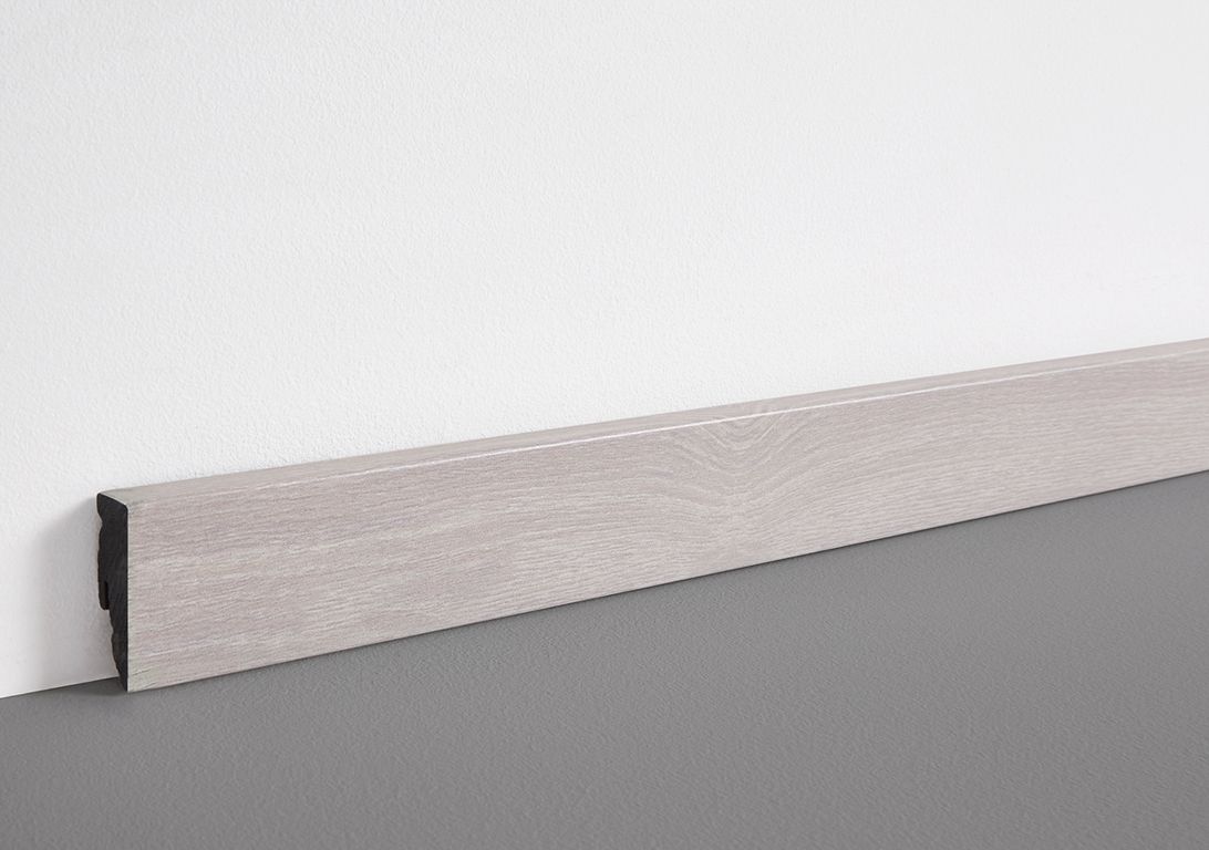 Plinthe  , PVC, décor Bois chêne rose , h.5.00 x L. 240.00 cm