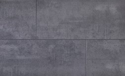 Sol stratifié STONE IMPRESSION , aspect Béton gris, dalle 32.70 x 128.50 cm
