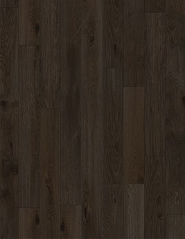 Parquet contrecollé MAJESTE 139 CHENE VINTAGE, chêne gris, verni, larg. 13.90 cm