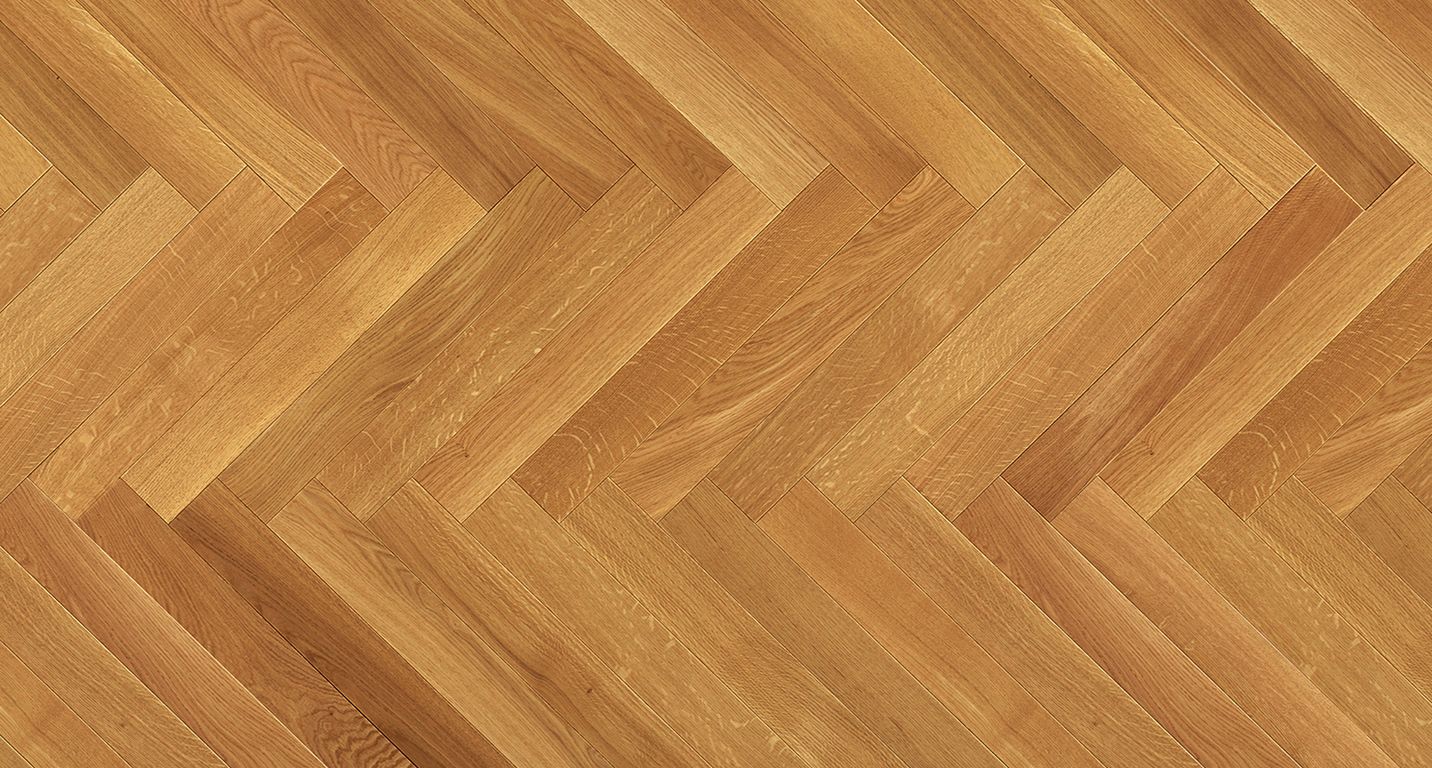 Parquet contrecollé CASTELLA 90 CHENE AUTHENTIQUE, chêne naturel, verni, larg. 9.00 cm