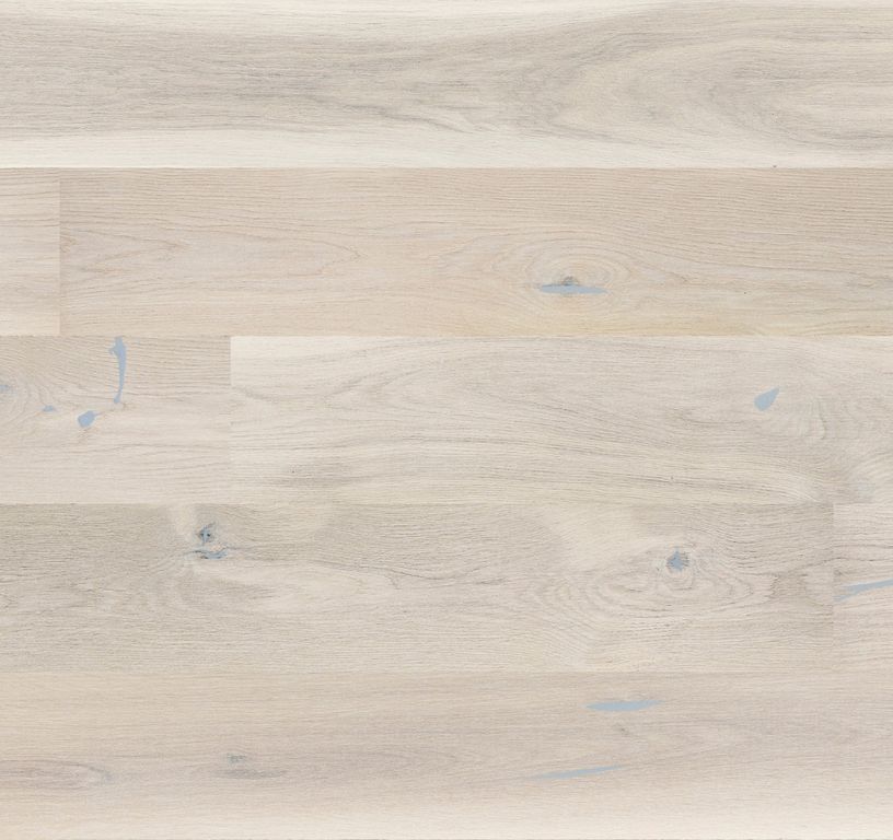 Parquet contrecollé BELOVIA 207 CHENE AUTHENTIQUE, chêne blanc, verni, larg. 20.70 cm
