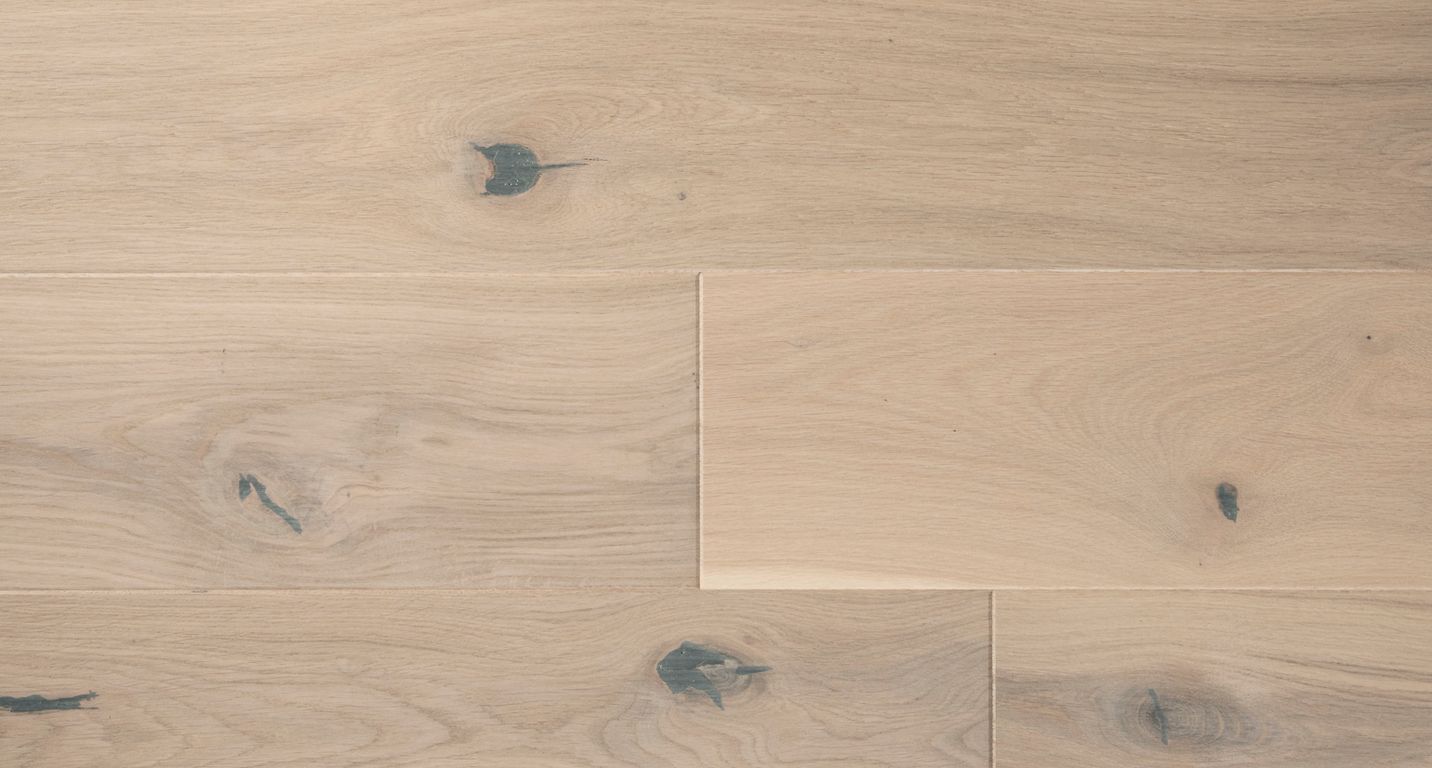 Parquet contrecollé DOMAINE 180 CHENE VINTAGE, chêne blanc, verni, larg. 18.00 cm