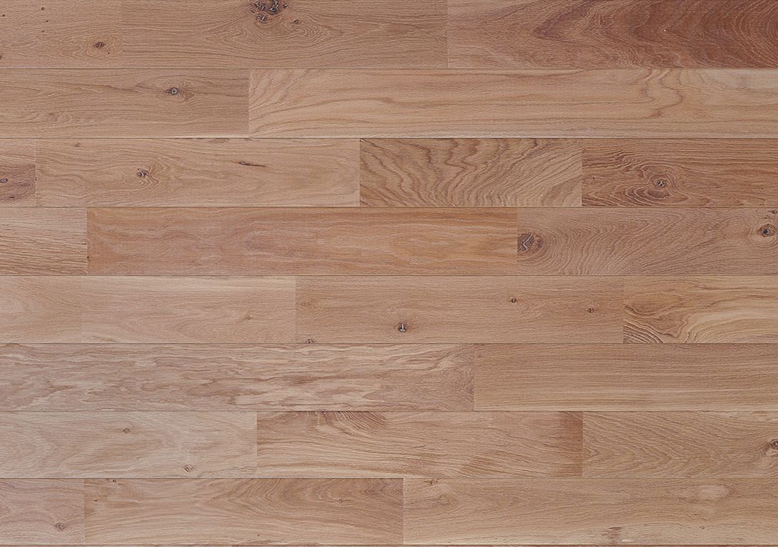 Parquet contrecollé MAESTRO 139 CHENE AUTHENTIQUE, chêne naturel, huilé, larg. 13.90 cm