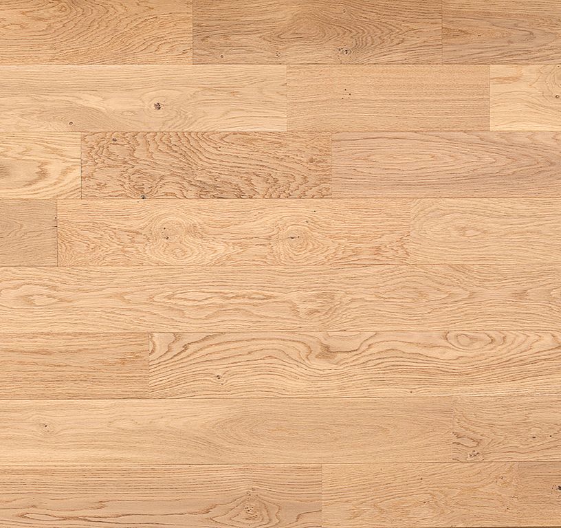 Parquet contrecollé MAESTRO 139 CHENE AUTHENTIQUE, chêne naturel, verni, larg. 13.90 cm