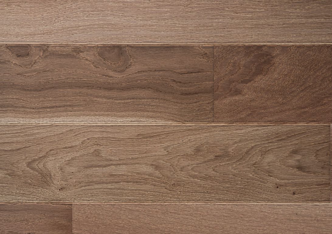 Parquet contrecollé MAESTRO 139 CHENE AUTHENTIQUE, chêne marron foncé, verni, larg. 13.90 cm