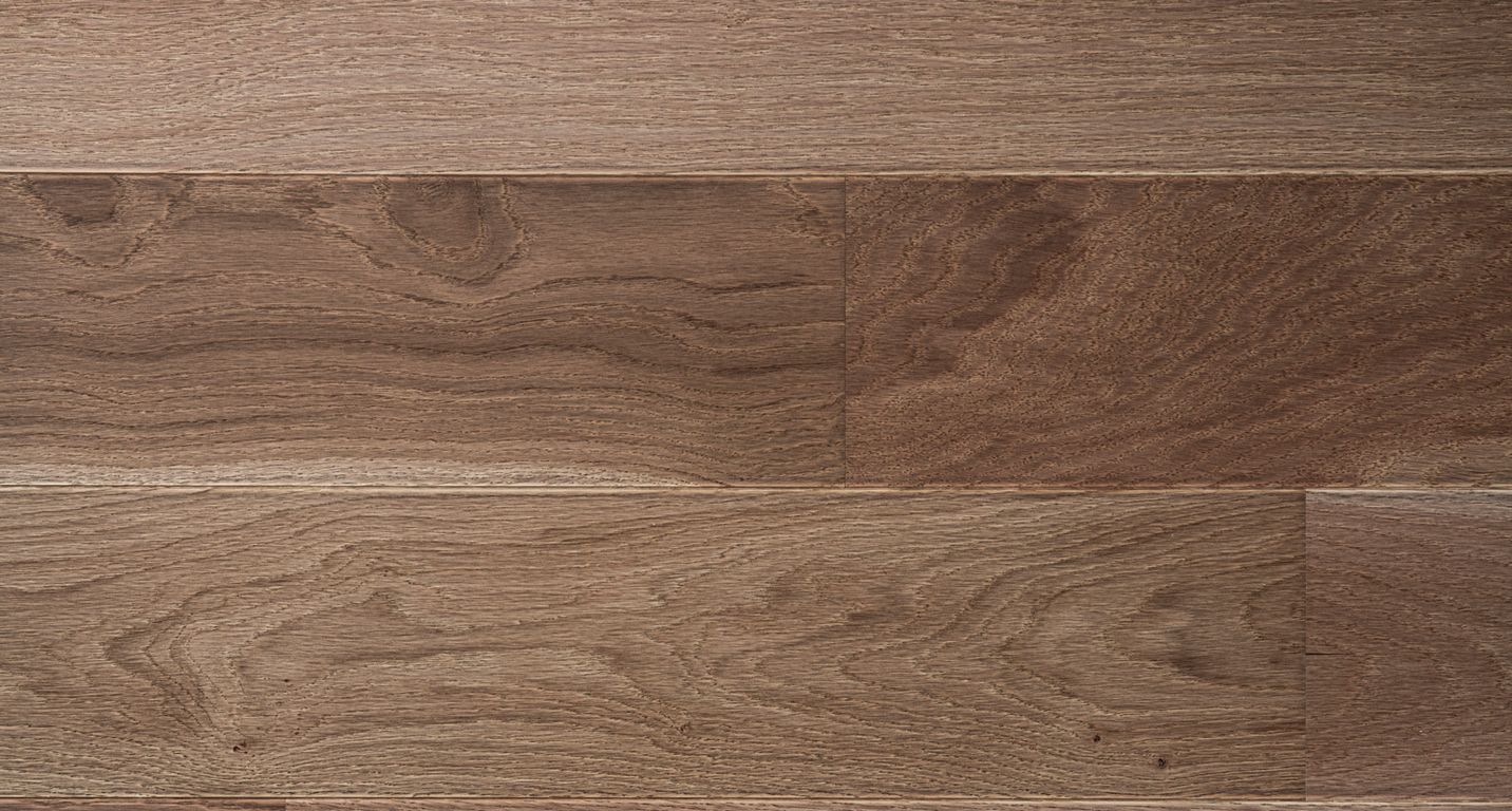 Parquet contrecollé MAESTRO 139 CHENE AUTHENTIQUE, chêne marron foncé, verni, larg. 13.90 cm
