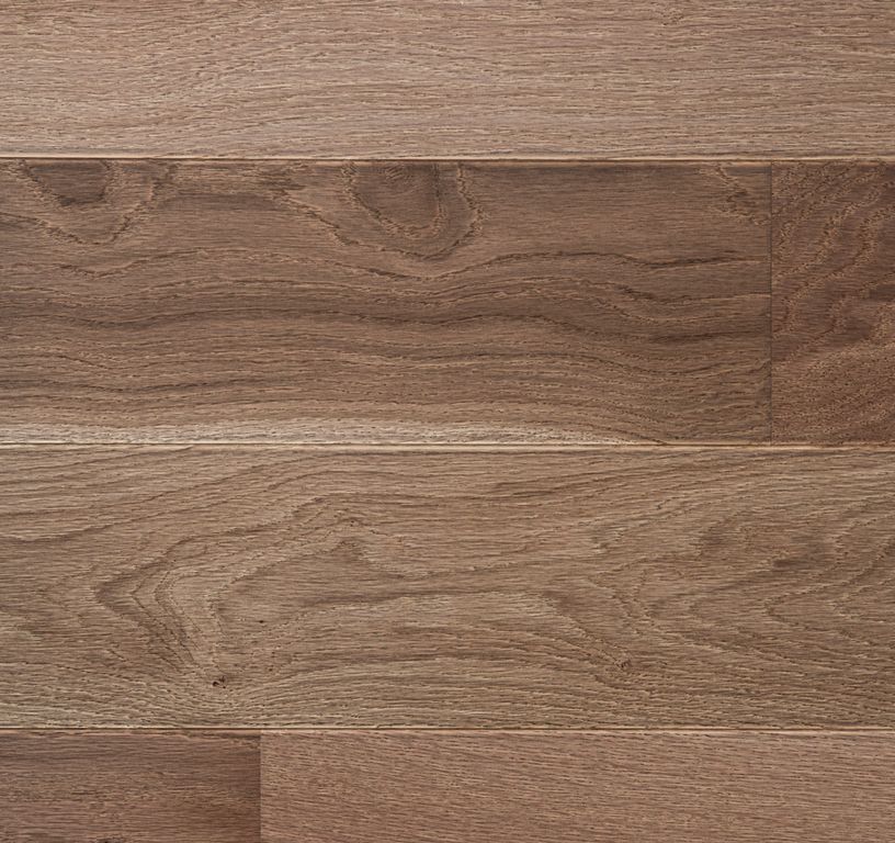 Parquet contrecollé MAESTRO 139 CHENE AUTHENTIQUE, chêne marron foncé, verni, larg. 13.90 cm