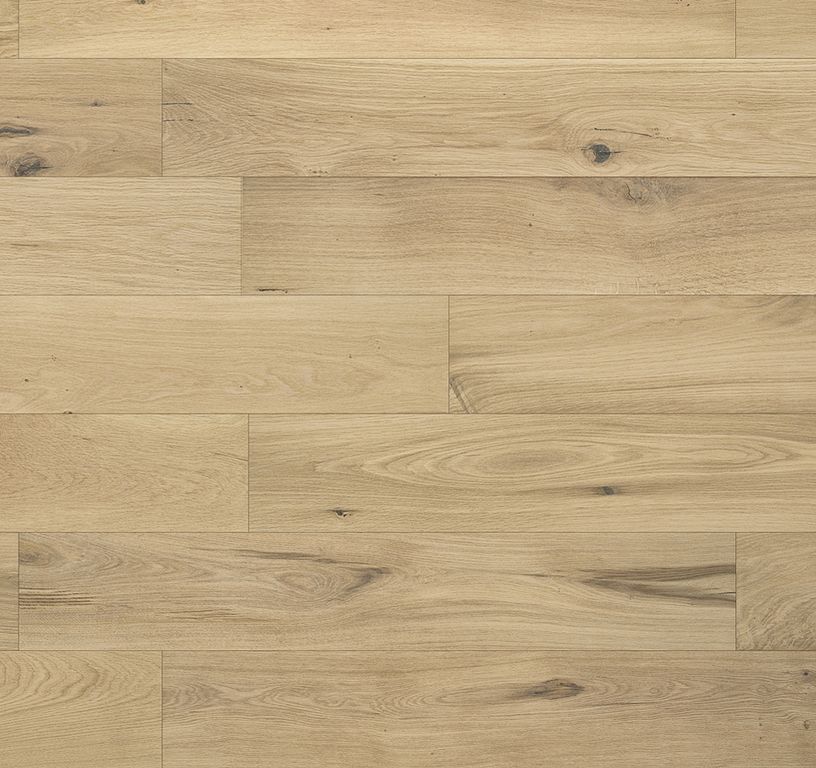 Parquet contrecollé DOMAINE 180 CHENE AUTHENTIQUE, chêne naturel, verni, larg. 18.00 cm