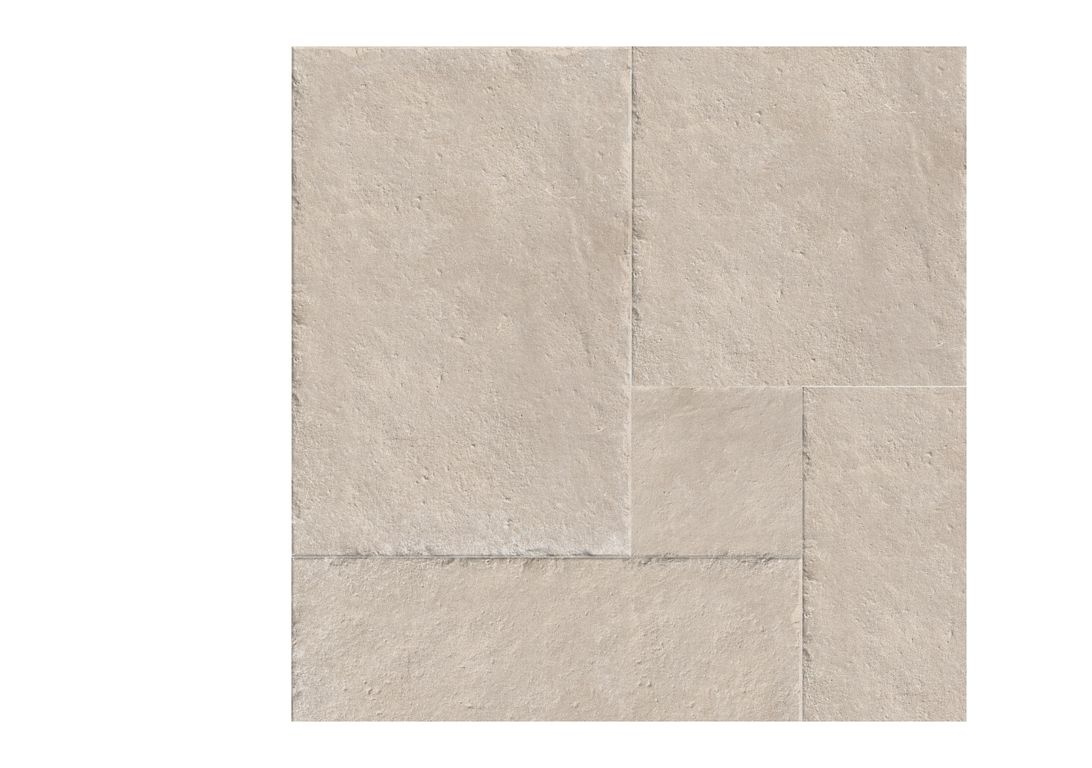 Carrelage MONASTERE BEIGE, aspect pierre 44x66cm, dim 44.00 x 66.00 cm