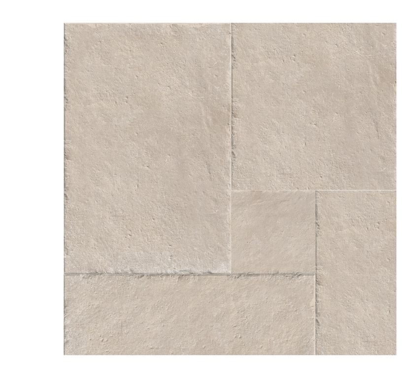 Carrelage MONASTERE BEIGE, aspect pierre 44x66cm, dim 44.00 x 66.00 cm