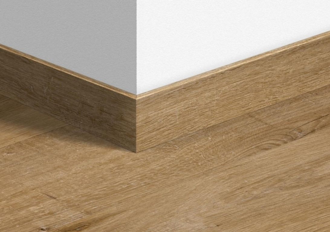 Plinthe  Quick Step, Mdf, décor Bois coton naturel, h.5.80 x L. 240.00 cm