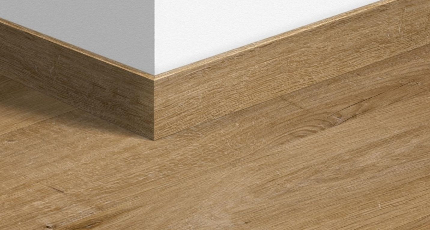 Plinthe  Quick Step, Mdf, décor Bois coton naturel, h.5.80 x L. 240.00 cm