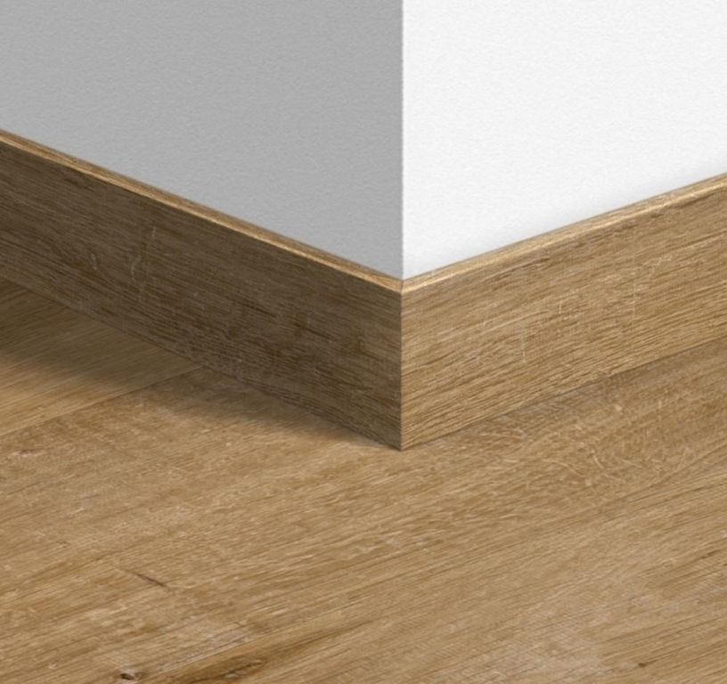 Plinthe  Quick Step, Mdf, décor Bois coton naturel, h.5.80 x L. 240.00 cm