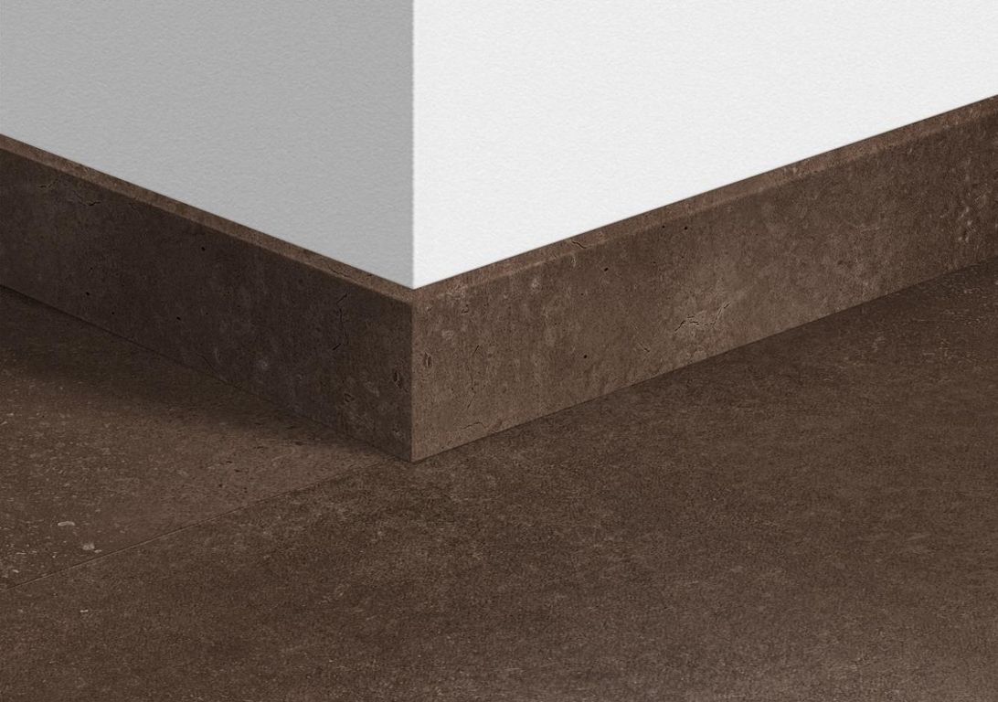 Plinthe  Quick Step, Mdf, décor Carrelage cannelle, h.5.80 x L. 240.00 cm