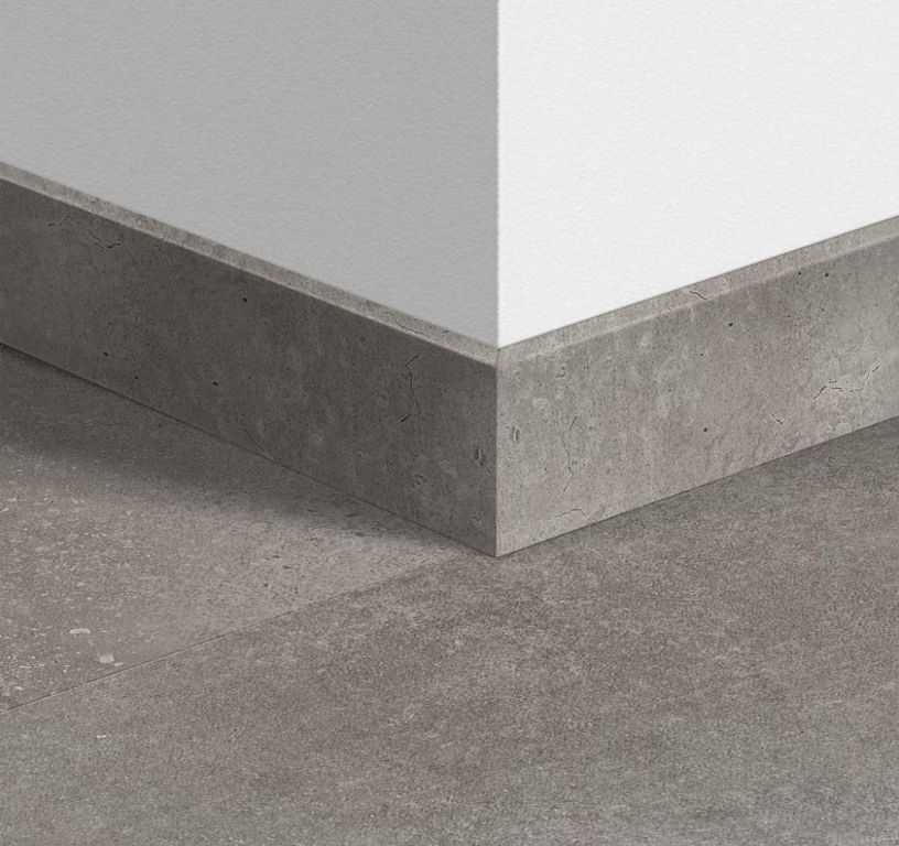 Plinthe  Quick Step, Mdf, décor Carrelage roche béton, h.5.80 x L. 240.00 cm