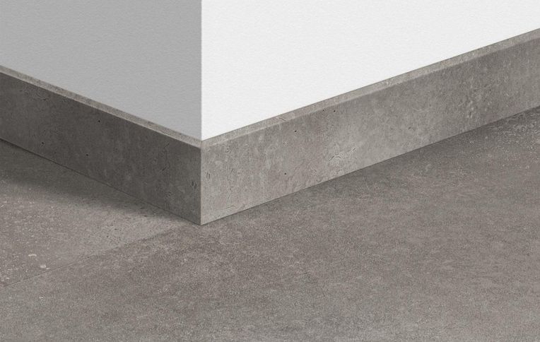 Plinthe Quick Step, Mdf, décor Carrelage roche béton, h.5.80 x L. 240.00 cm