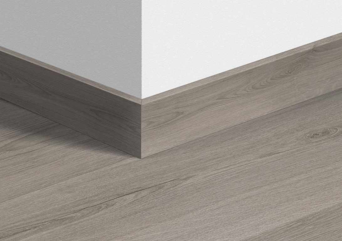 Plinthe  Quick Step, Mdf, décor Bois gris ramageux, h.5.80 x L. 240.00 cm