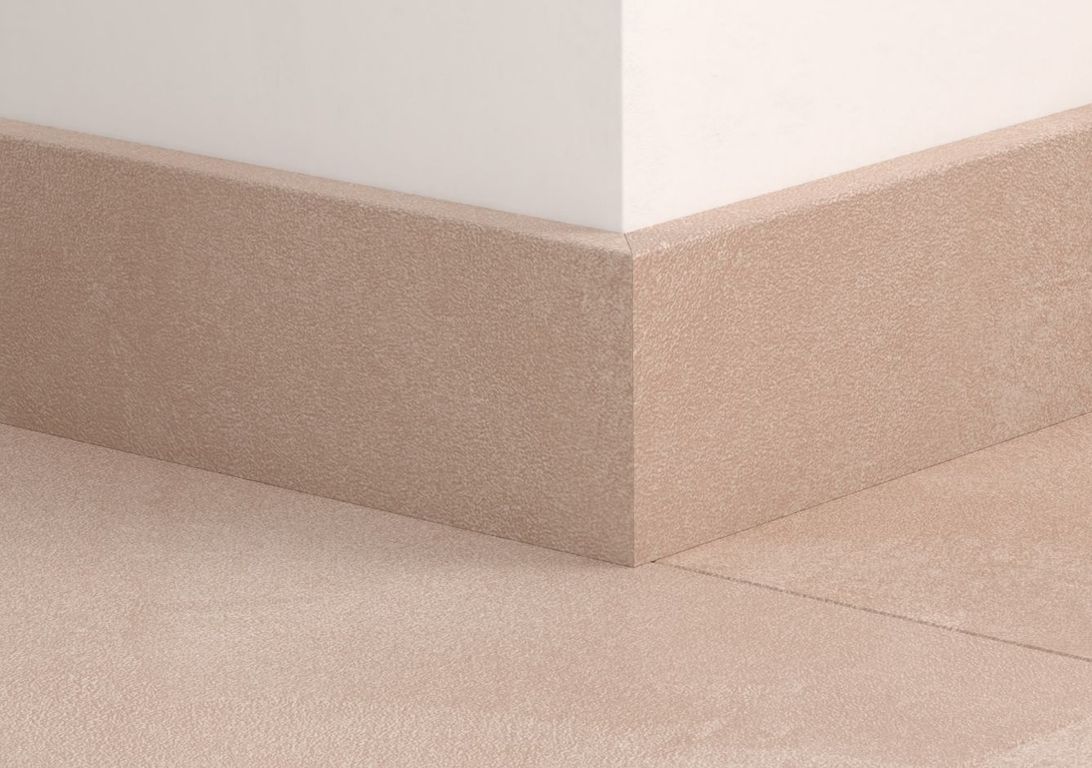 Plinthe  Quick Step, Mdf, décor Béton rose, h.5.80 x L. 240.00 cm