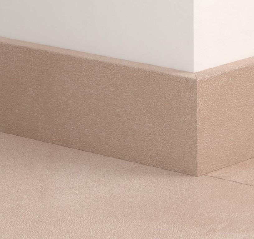 Plinthe  Quick Step, Mdf, décor Béton rose, h.5.80 x L. 240.00 cm
