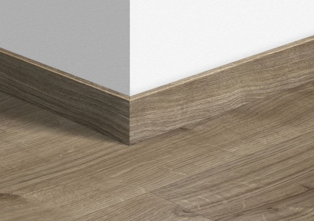 Plinthe  Quick Step, Mdf, décor Bois chêne gris, h.5.80 x L. 240.00 cm