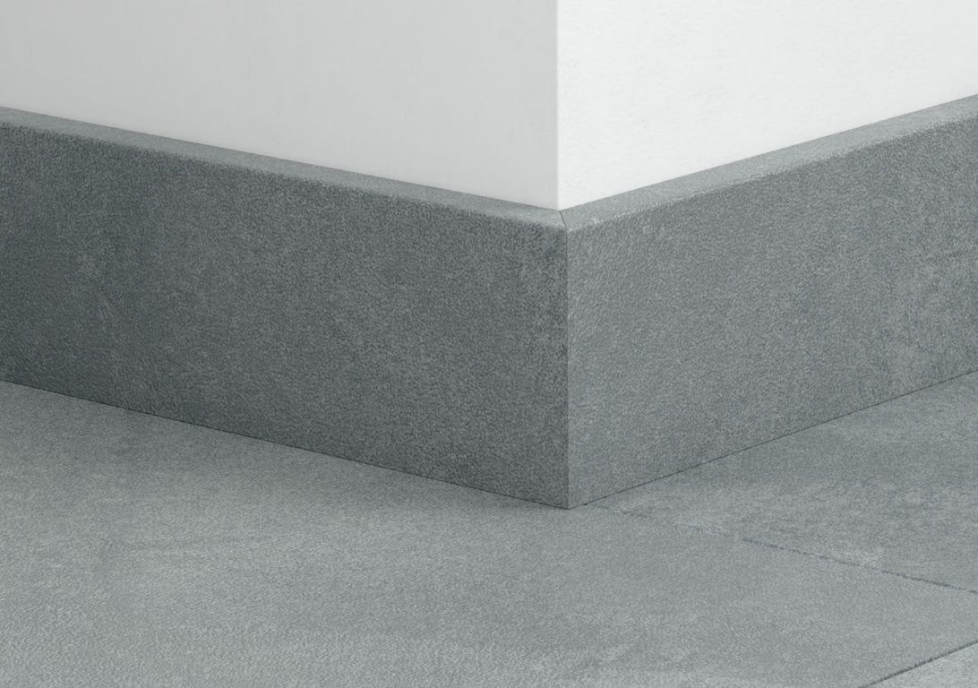 Plinthe  Quick Step, Mdf, décor Béton bleu, h.5.80 x L. 240.00 cm