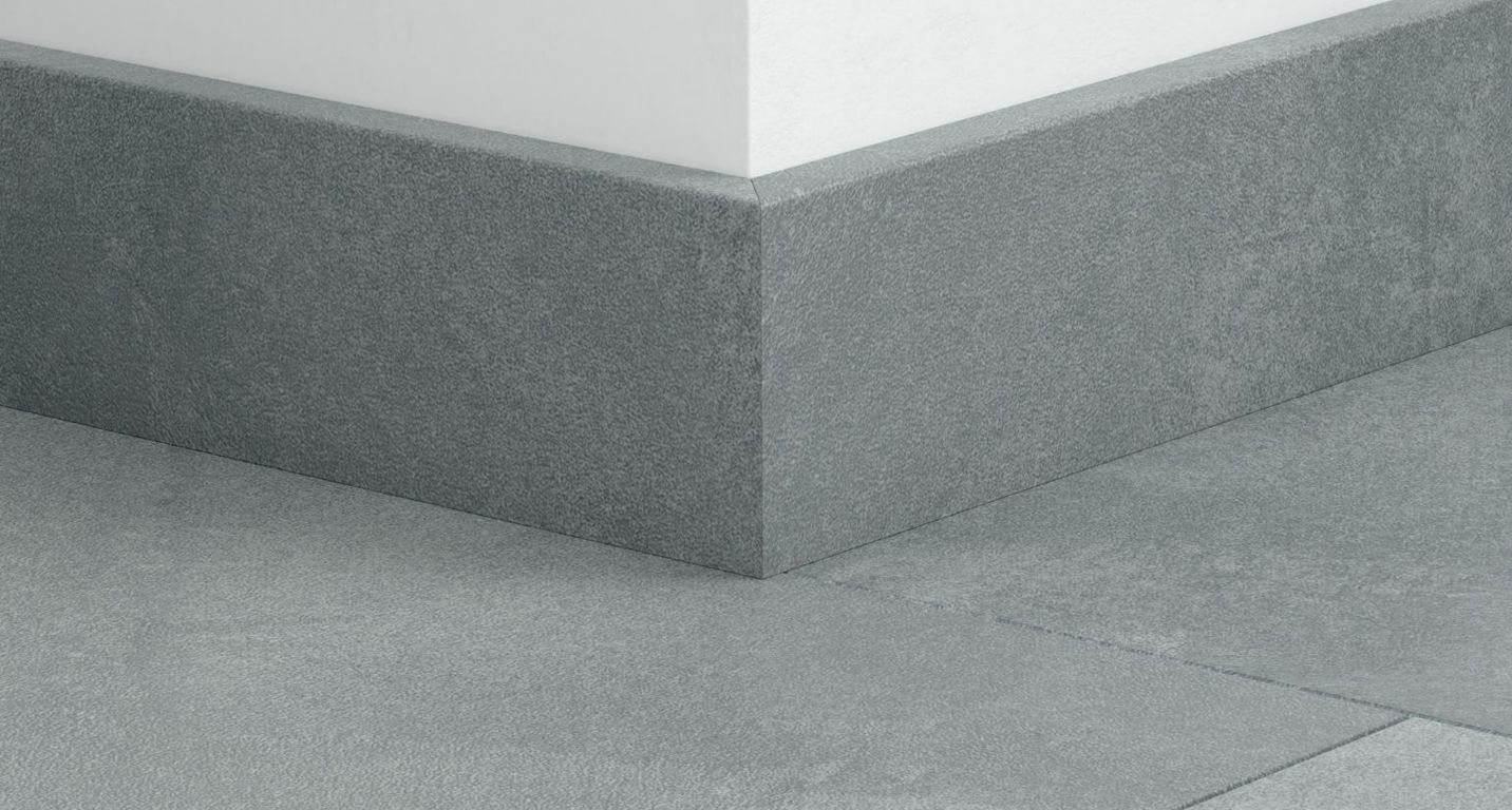 Plinthe  Quick Step, Mdf, décor Béton bleu, h.5.80 x L. 240.00 cm