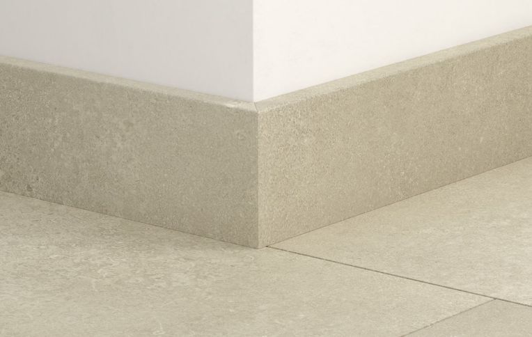 Plinthe Quick Step, mdf, décor Béton beige, h.5.80 x L. 240.00 cm