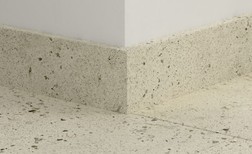 Plinthe  Quick Step, PVC, décor Carrelage terrazzo gris, h.5.80 x L. 240.00 cm