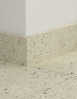 Plinthe  Quick Step, PVC, décor Carrelage terrazzo gris, h.5.80 x L. 240.00 cm
