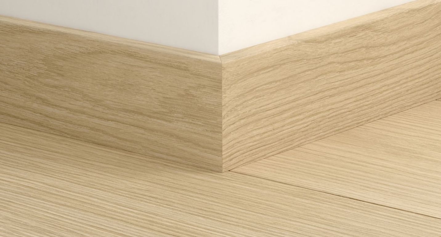 Plinthe  Quick Step, mdf, décor Bois naturel clair, h.5.80 x L. 240.00 cm