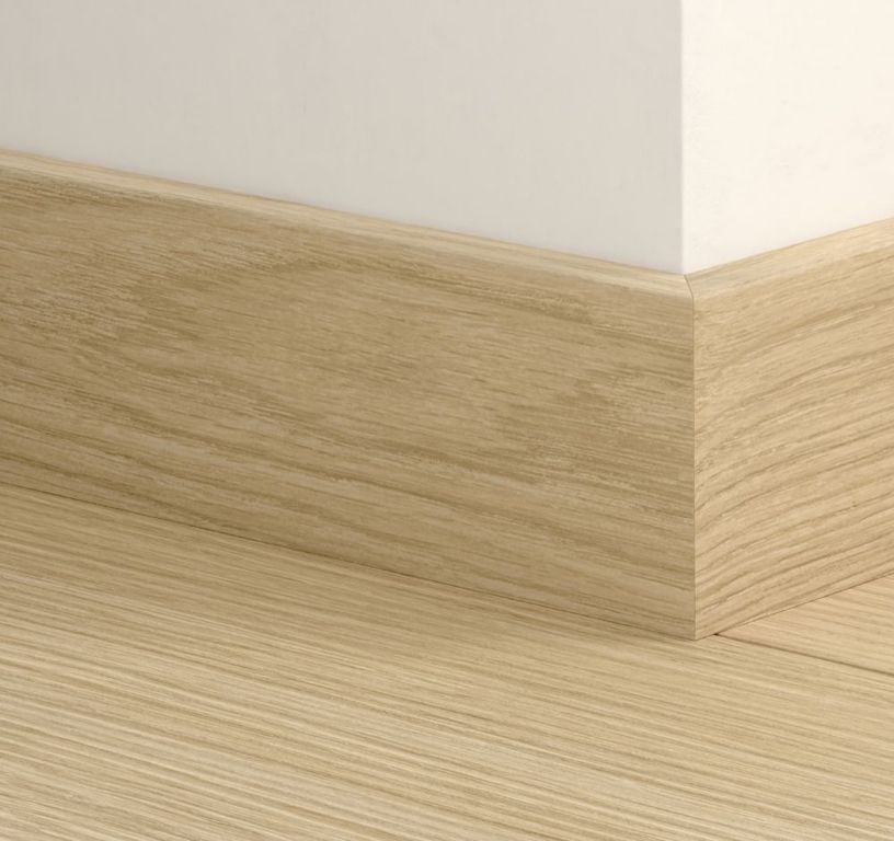 Plinthe  Quick Step, mdf, décor Bois naturel clair, h.5.80 x L. 240.00 cm