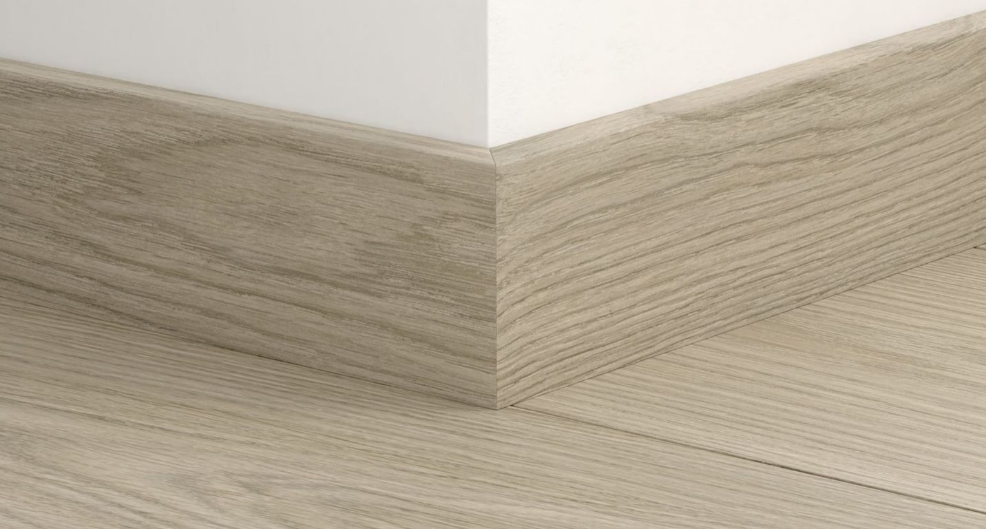 Plinthe  Quick Step, Mdf, décor Bois naturel clair, h.5.80 x L. 240.00 cm