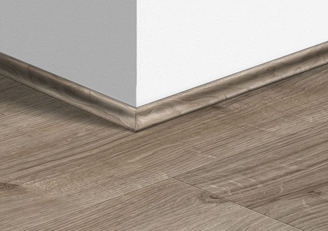 Moulure  Quick Step, PVC, décor Bois chêne gris, h.1.70 x L. 240.00 cm