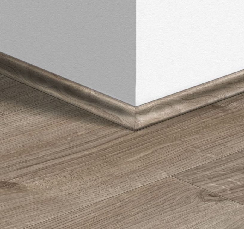 Moulure  Quick Step, PVC, décor Bois chêne gris, h.1.70 x L. 240.00 cm