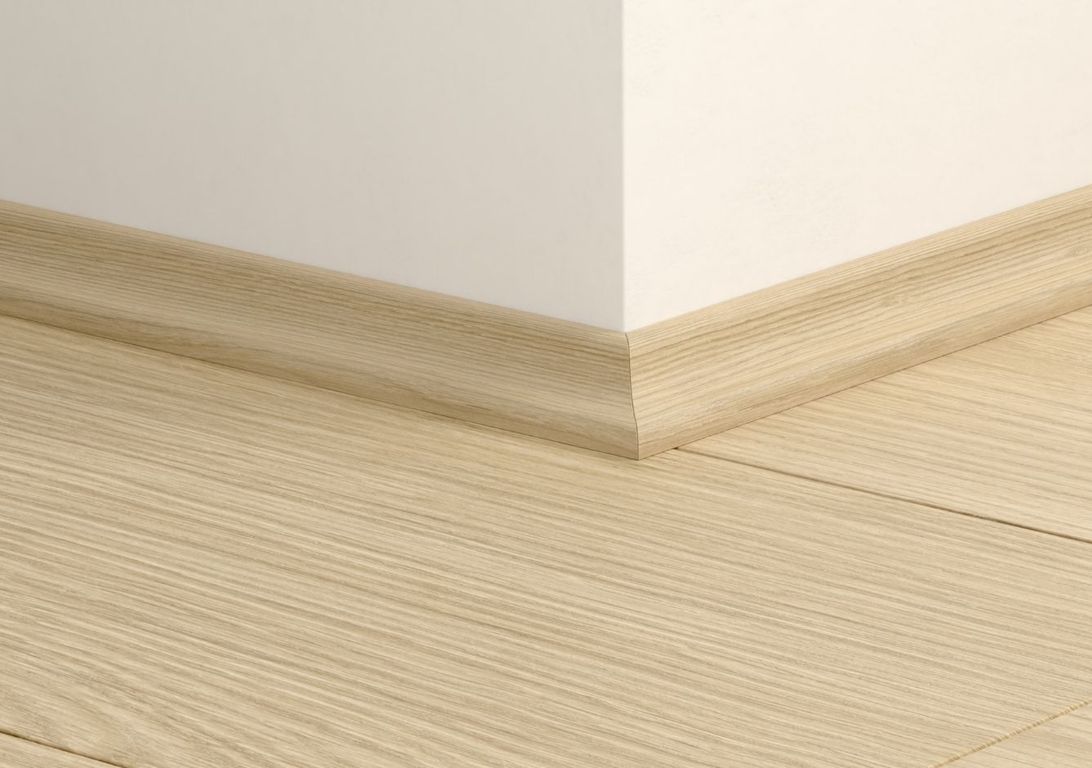 Moulure  Quick Step, PVC, décor Bois naturel clair, h.1.70 x L. 240.00 cm
