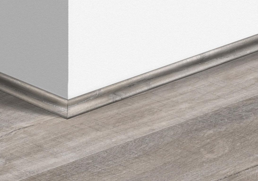 Moulure  Quick Step, PVC, décor Bois gris, h.1.70 x L. 240.00 cm